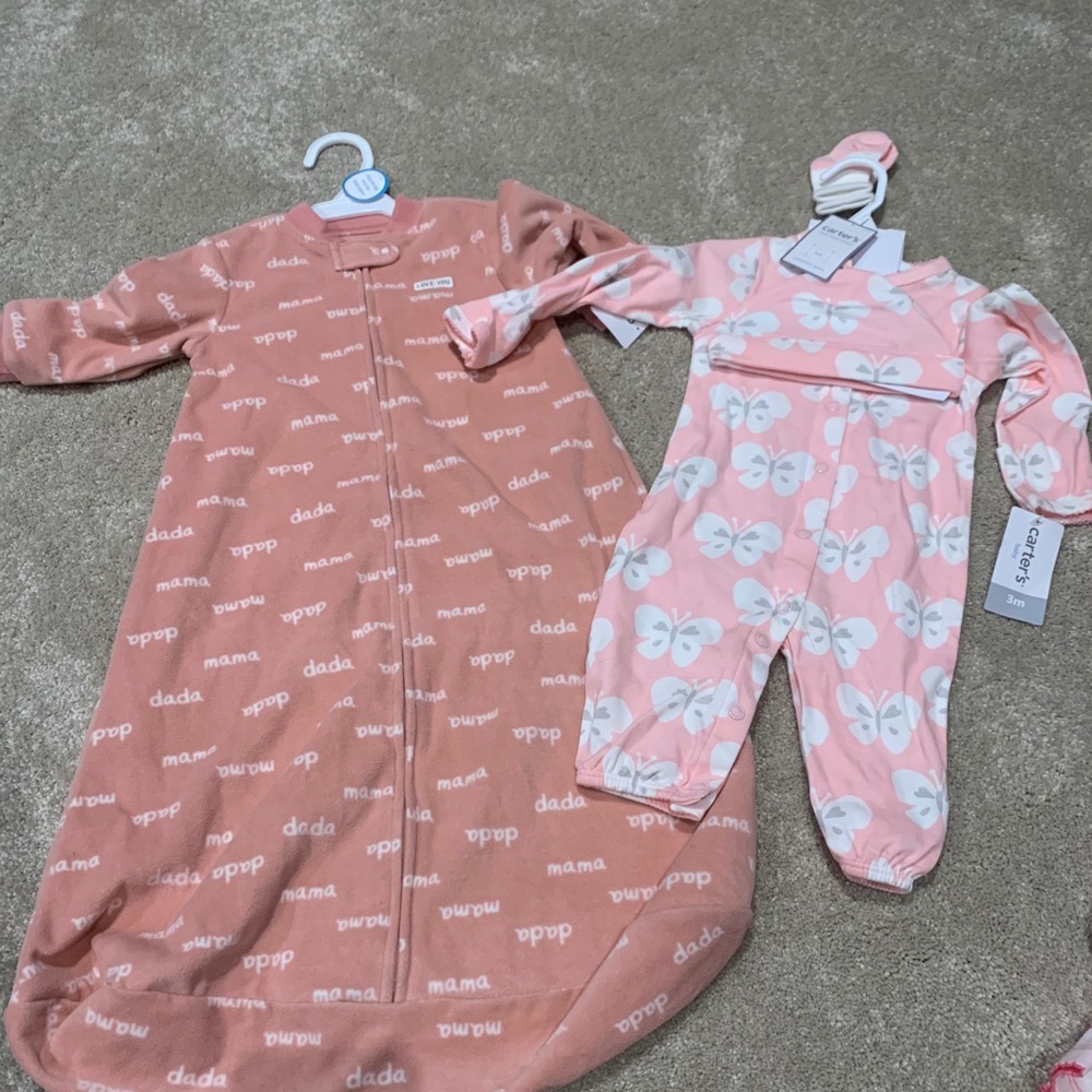 Carter’s sleeper bundle 💫💕